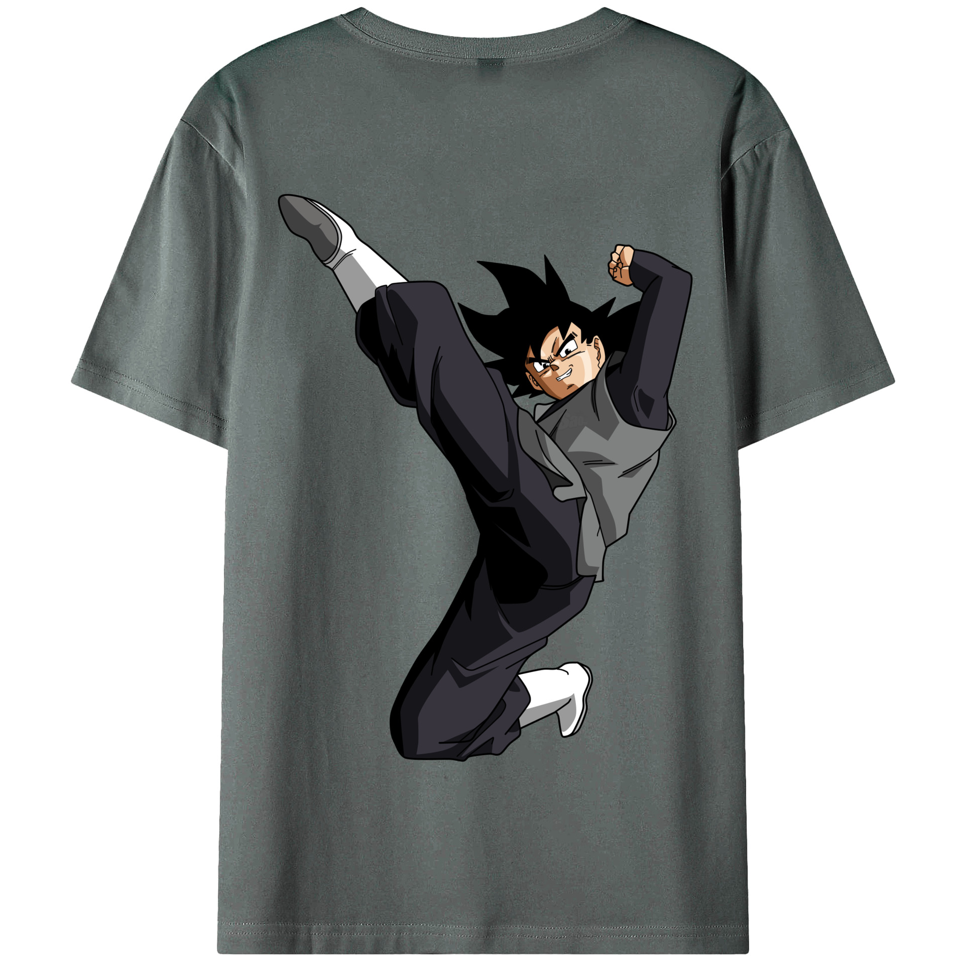 （画像用） ドラゴンボール ベジータ四世（Bejīta Yonsei）DRAGON BALL Vegeta IV 綿100％半袖Tシャツ（背面プリント）